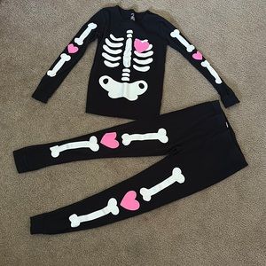 Carter’s glow in the dark skeleton pajama